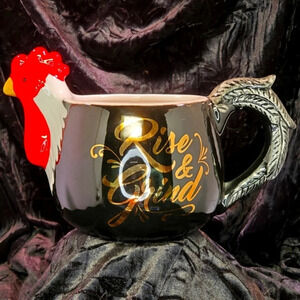 Official Collectable ~ Cracker Barrel ~ 'Rise & Grind' 16oz Coffee ☕️ Mug